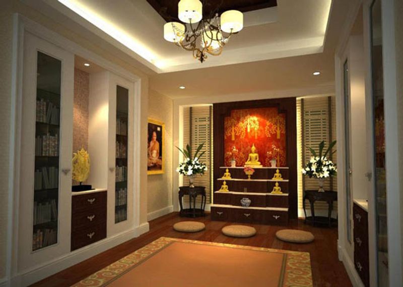 การจัดห้องพระและจัดวางตำแหน่งสิ่งศักดิ์สิทธิ์ให้ถูกหลัก
